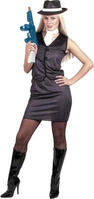 Ladies 1920s Gangsters Moll Costume