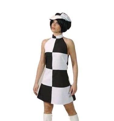 Ladies 1960's Go-go Girl Disco Lady Costume