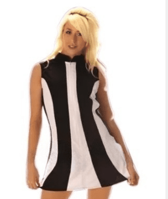 Ladies 1960s and 1970s Style Mini Dress