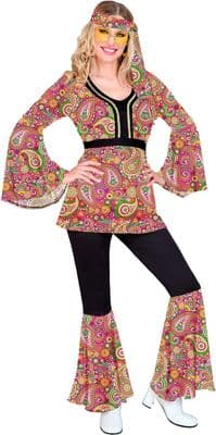 Ladies 1960s Paisley 60s Fashion