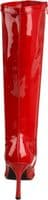 Ladies 1970s Lust2000r Stiletto Boots Red Size 4