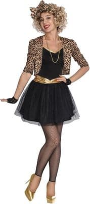 Ladies 1980's Pop Star Costume