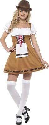 Ladies Bavarian Beer Maid Costume