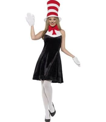 Ladies Cat InThe Hat Costume