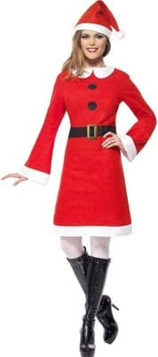 Ladies Christmas Miss Economy Santa Costume