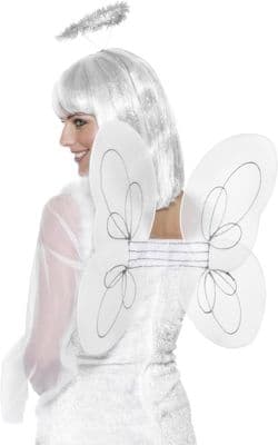 Ladies Christmas White Angel Set