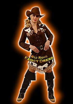 Ladies Cowgirl Dress Costume