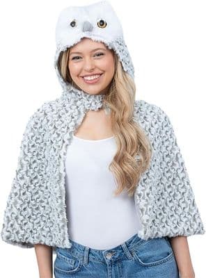 Ladies Deluxe Baby Owl Cape