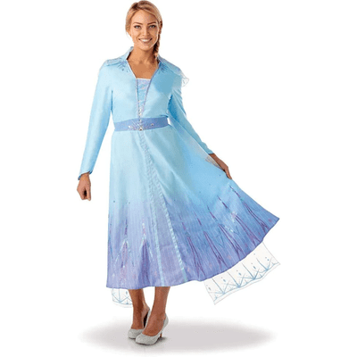 Ladies Disney Frozen 2 Deluxe Elsa Travel Dress