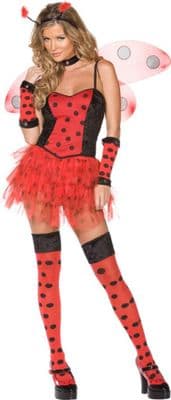 Ladies Fever Lady bug Costume