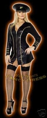Ladies Fever Mile High Captain Lady Costume