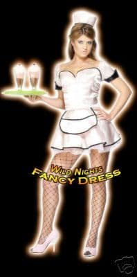 Ladies Fever USA Style Waitress Costume