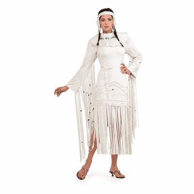Ladies Grand Heritage Indian Maiden Costume Adult Fancy Dress UK Size 12
