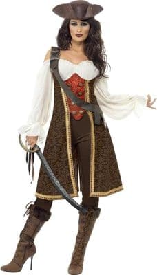 Ladies High Seas Pirate Wench Costume