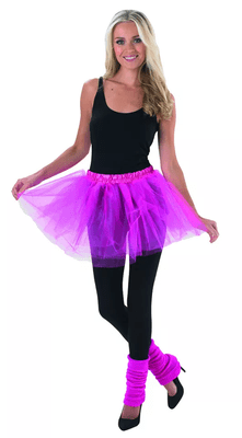 Ladies Hot Pink Tutu Fancy Dress Accessory