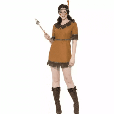 Ladies Indian Lady Costume One Size