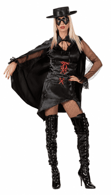 Ladies Lady Bandida Costume Adult Bandit Fancy Dress Outfit UK 10-12