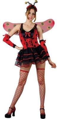 Ladies Ladybug Bug Costume