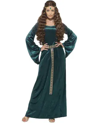Ladies Medieval Maid Costume