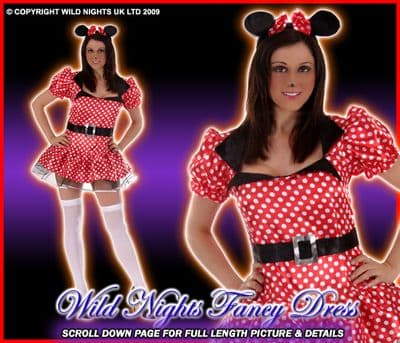 Ladies Missy Mouse Costume