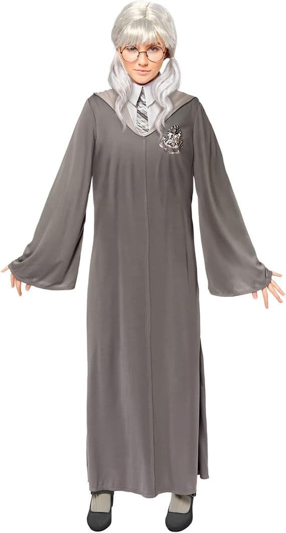 Ladies Moaning Myrtle Costume Harry Potter World Book Day Fancy Dress