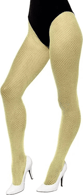 Ladies Neon Fishnet Tights 1980s