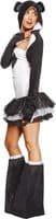 Ladies Panda Tutu Dress Costume