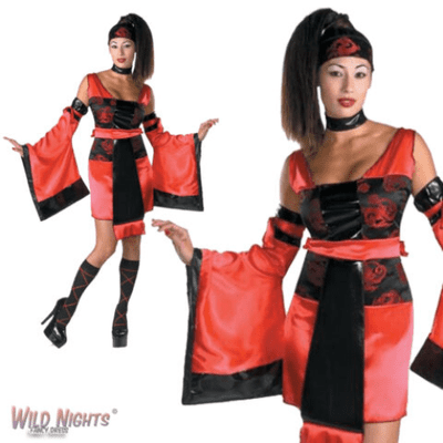 Ladies Samurai Lady Costume