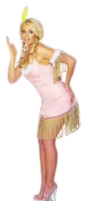 Ladies Sexy Fever Indian Squaw Costume