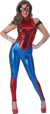 Ladies Spider-Girl Marvel Superhero Costume