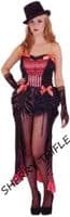 Ladies Tease Burlesque Dress 1920s Flapper Costume Fancy Dress Assorted