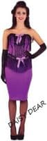 Ladies Tease Burlesque Dress 1920s Flapper Costume Fancy Dress Assorted