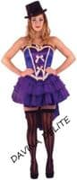 Ladies Tease Burlesque Dress 1920s Flapper Costume Fancy Dress Assorted