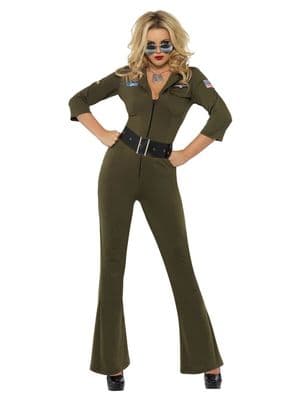 Ladies Top Gun Aviator Costume