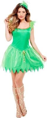 Ladies Woodland Fairy Costume Small 8-10