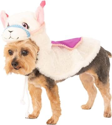 Llama Pet Dog Costume Small