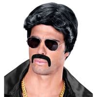 Macho Moustache Black