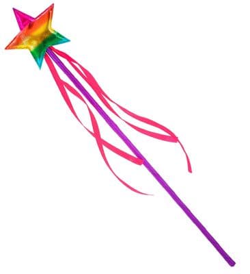 Magic Fairy Wand Princess Costume Accessory Kids Adults Fancy Dress 39.5cm
