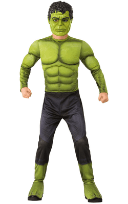 MARVEL AVENGERS INFINITY WAR CHILDS HULK COSTUME