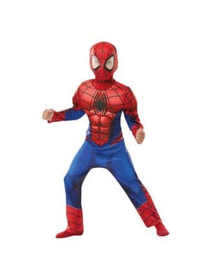 Marvel SpiderMan Deluxe Childs Costume