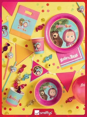 Masha and The Bear Partyware