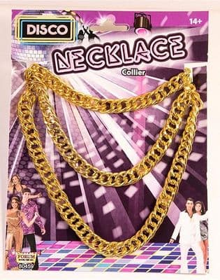Men's Disco Man Gold Chain