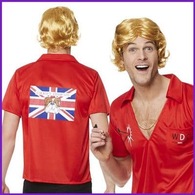 Mens 1980s Darts Champ Kit