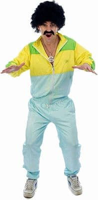 Mens 1980s Shell Suit One Size