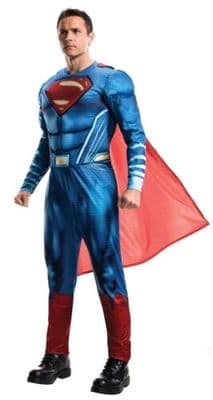 Mens Batman Vs Superman Adult Superman Costume