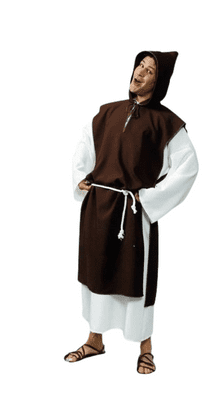 Mens Deluxe Jacobian Monk Costume