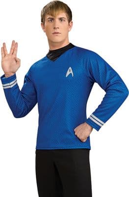 Mens Deluxe Star Trek Spock Shirt Small