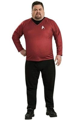 Mens Gt Deluxe Star Trek Scotty Red Extra Large