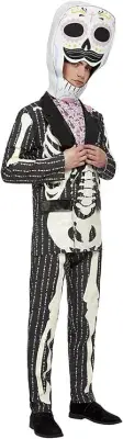 Mens Halloween Deluxe Day Of The Dead Senor Costume