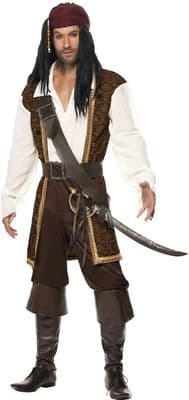 Mens High Seas Bandit Pirate Medium
